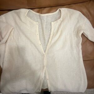 Sézane Gaspard Cream Sweater
